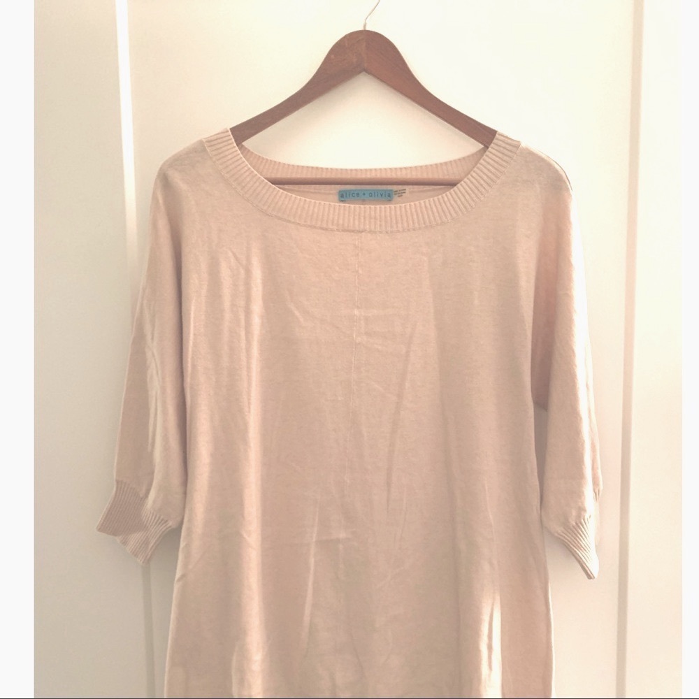 Alice + Olivia Cashmere Blend Top